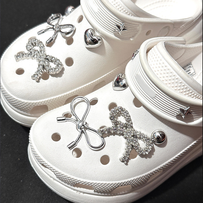 Aksesoari za Crocs stil cipale: metalne kopče za cipele, dijamantni barokni cvjetovi za cipele, uklonjivi DIY dijamanti