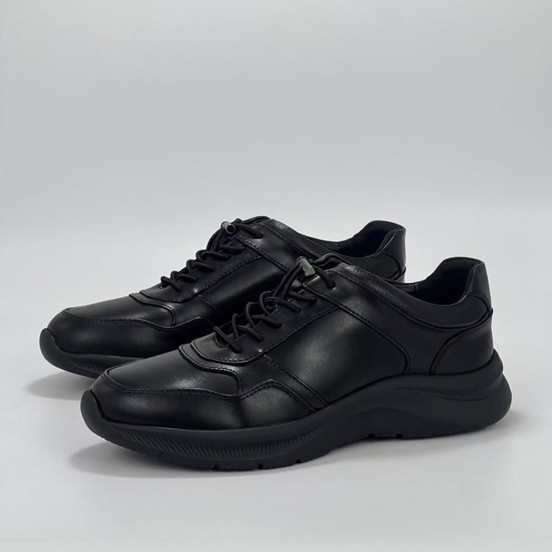Muške kožne cipele, Slip-On, Gornji dio od prave kože, Lagana EVA potplat, Okrugli vrh, Niski gležanj