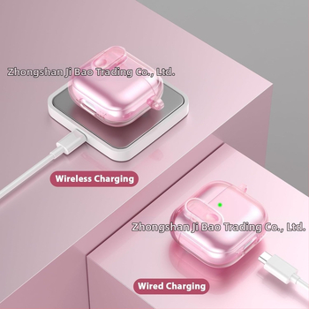TPU futrola za AirPods 4 Pro – prozirni jednobojni mekani kućište