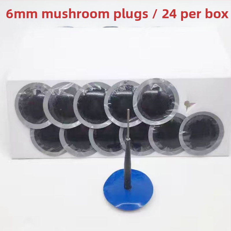 Alat za popravak automobilske gume s gljivastim zatpicima i ljepilnim filmom