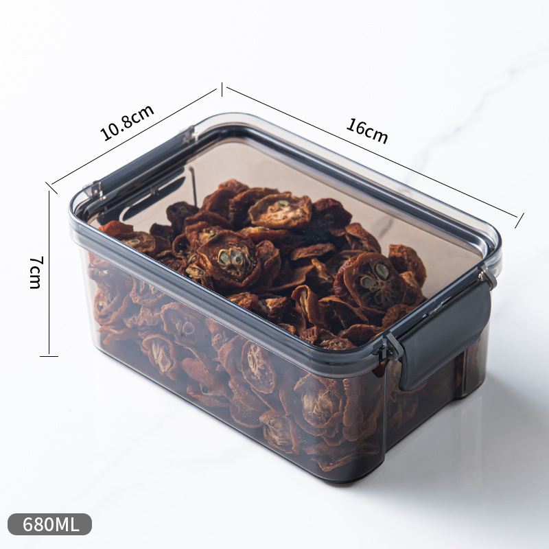 Kutija za skladištenje hrane — Plastika, 800–1000 ml, Pravokutna, Moderno minimalistički stil, Podrijetlo: Kontinentalna Kina
