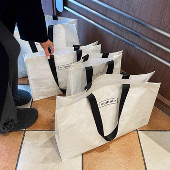Torba za odjeću, pletena, dvostruko slojevita, debljine 120 svile, velika kapaciteta, dnevna proizvodnja 10 000, marka Thick Packaging