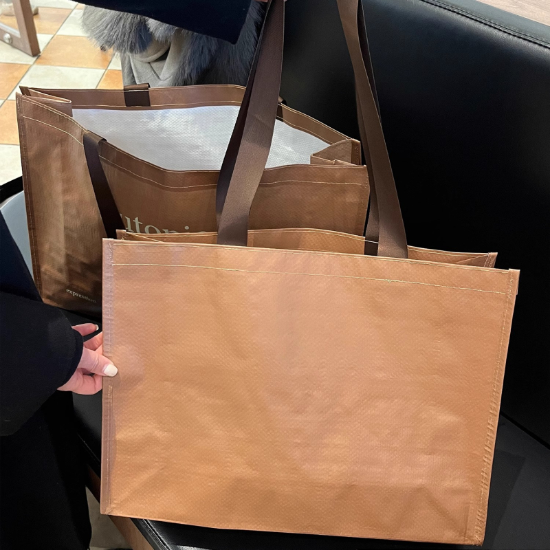 Torba za odjeću, pletena, dvostruko slojevita, debljine 120 svile, velika kapaciteta, dnevna proizvodnja 10 000, marka Thick Packaging
