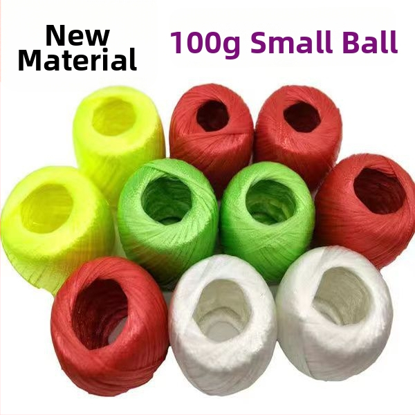 Polypropylénové baliace lano, dĺžka 1800 m, lomová pevnosť 100 kg, na balenie a viazanie