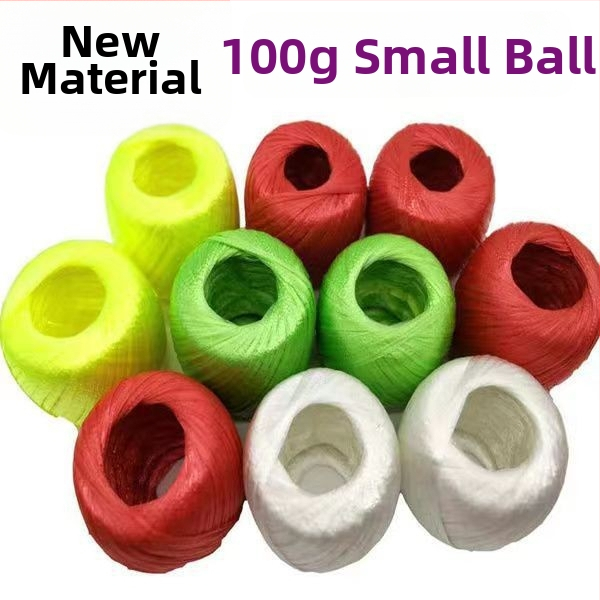 Polypropylénové baliace lano, dĺžka 1800 m, lomová pevnosť 100 kg, na balenie a viazanie