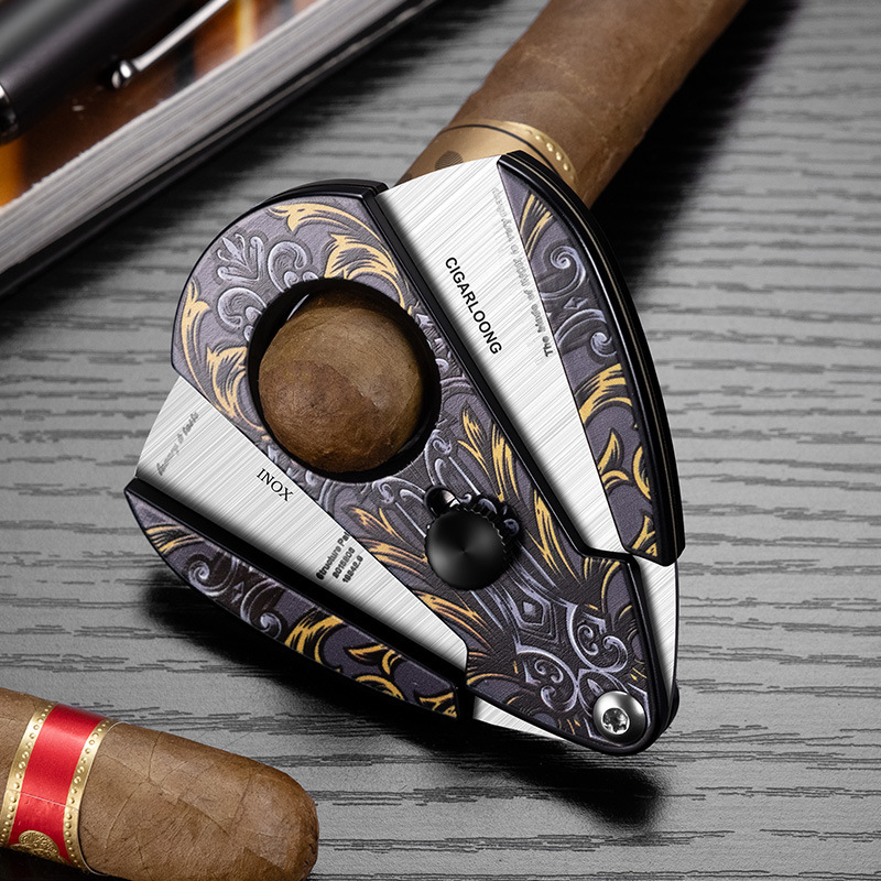 Fan Sheng κοπτήρας πούρων από ανοξείδωτο ατσάλι – κοφτερή λεπίδα, ομαλό κόψιμο, απλός φορητός σχεδιασμός