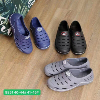 KM muške sandale - PVC gornji dio i potplat, antislip ulošak PVC, bez podstave, casual Baotou stil