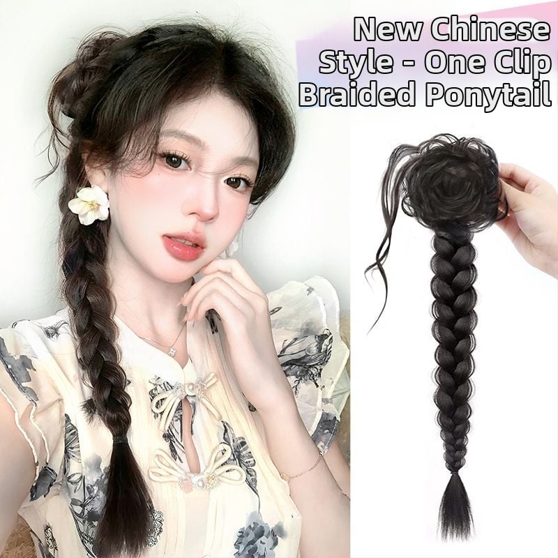 Perika s repom i pletenicom Dragon Beard – Doris, kosa od visoko otporne žice, mehanička fiksacija