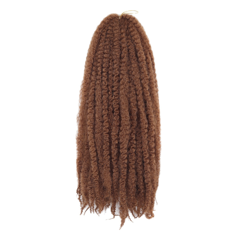 Περούκα κοντό Afro kinky κατσαρά crochet τρίχες - Μοντέλο MMC18, σύρμα χαμηλής θερμοκρασίας, διεργασία μηχανισμού, στυλ Ruili, κατάλληλη για κάθε πρόσωπο