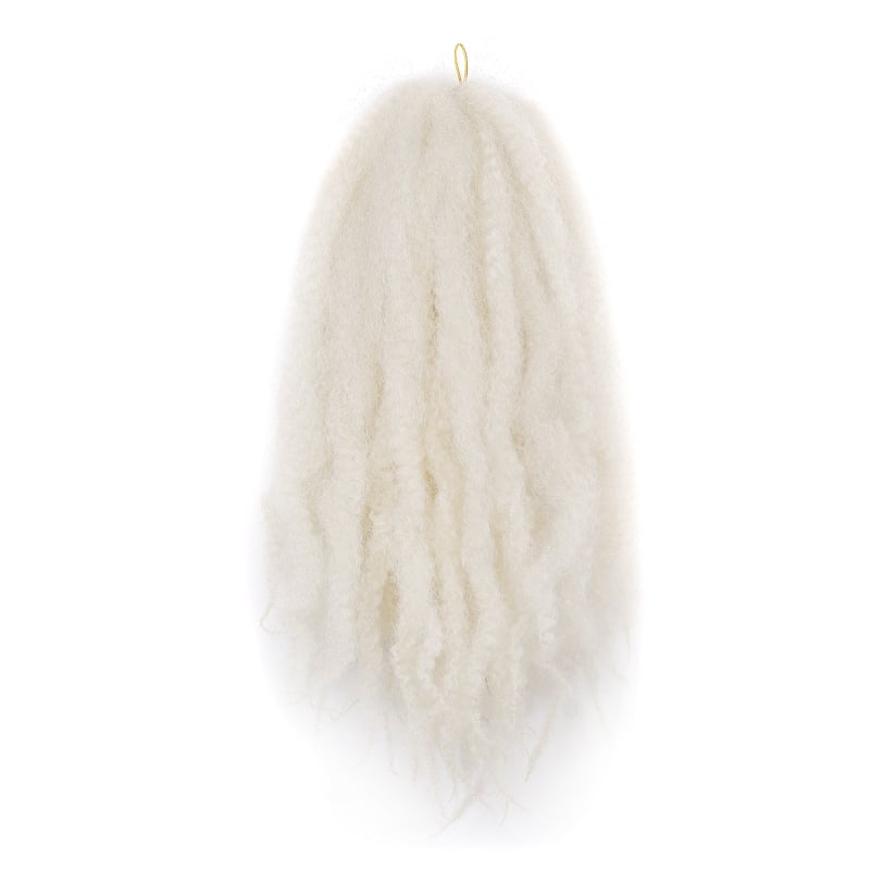 Περούκα κοντό Afro kinky κατσαρά crochet τρίχες - Μοντέλο MMC18, σύρμα χαμηλής θερμοκρασίας, διεργασία μηχανισμού, στυλ Ruili, κατάλληλη για κάθε πρόσωπο