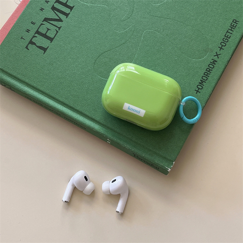 AirPods Pro 2 silikon torbica, mekano kućište, završni sprej, kompatibilno s Apple