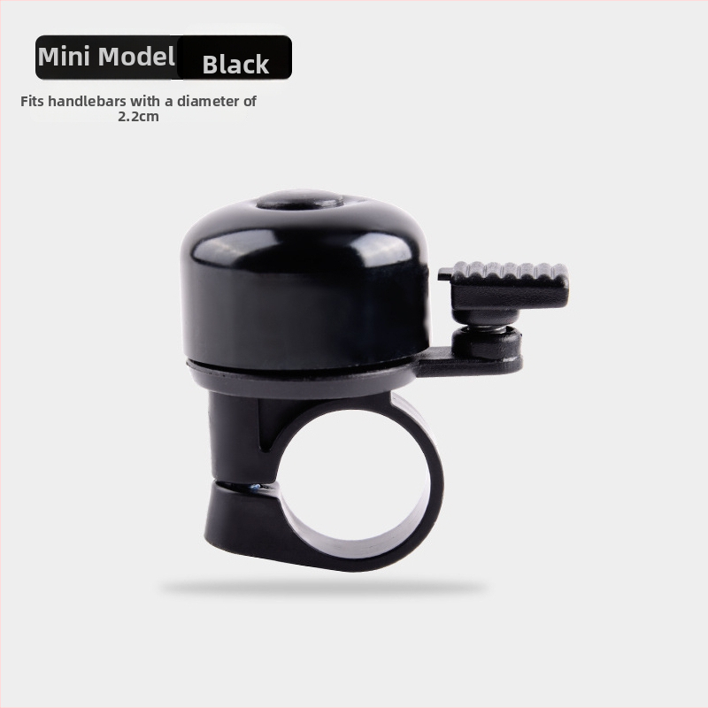 Železný zvon na bicykel s motívom hamburgera a dekoráciou hranolčekov a sendviča