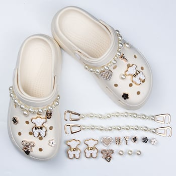 3D cvjetni dodaci za obuću za sandale, casual cipele, radne cipele i papuče; stil kopča, umjetnički retro; šifra XM-0098#, model XM-0098#, marka New Beauty