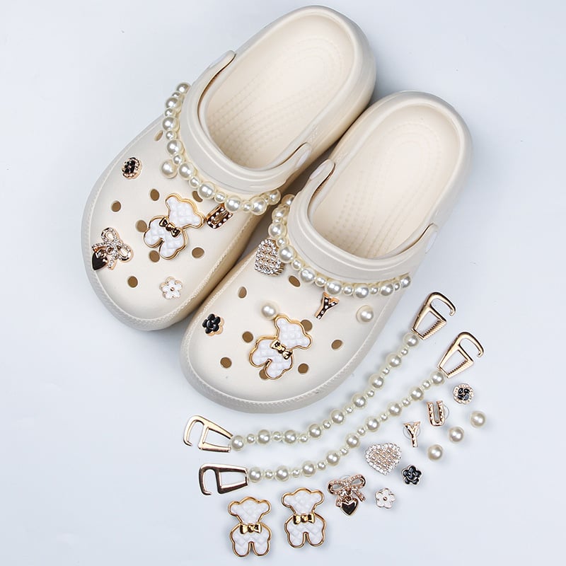 3D cvjetni dodaci za obuću za sandale, casual cipele, radne cipele i papuče; stil kopča, umjetnički retro; šifra XM-0098#, model XM-0098#, marka New Beauty