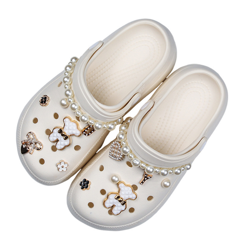 3D cvjetni dodaci za obuću za sandale, casual cipele, radne cipele i papuče; stil kopča, umjetnički retro; šifra XM-0098#, model XM-0098#, marka New Beauty