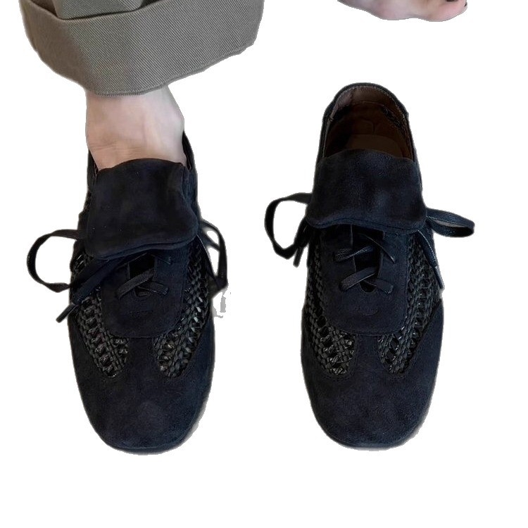 Спортни дамски обувки с PU горна част, кръгъл нос, нисък профил, нисък ток 1–3 см, EVA стелка