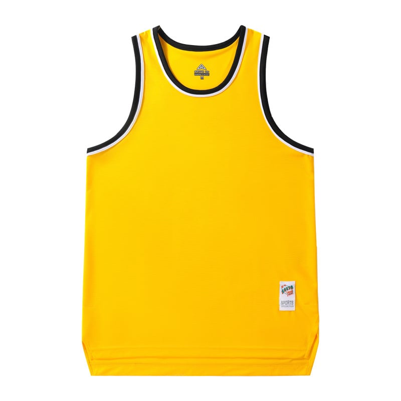 Ανδρικό αμάνικο γιλέκο προπόνησης – στενοί ώμοι, γρήγορο στέγνωμα, διαπνοή, πολυεστερικό μείγμα, για τρέξιμο και μπάσκετ