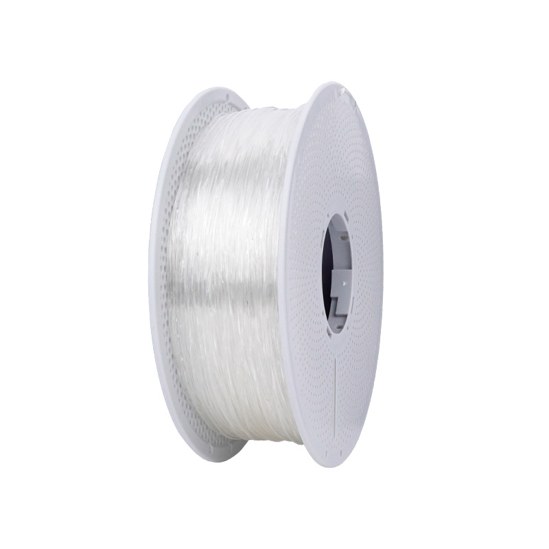 TPU fleksibilan filament za 3D ispis, kružni presjek, duljina 330, gustoća 1.23, marka TPU flexible, BING3D