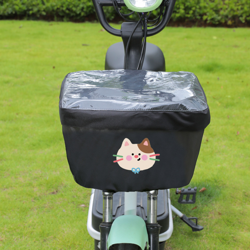 Κάλυμμα μπροστινού καλαθιού ηλεκτρικού οχήματος, αδιάβροχο, απλό σχέδιο