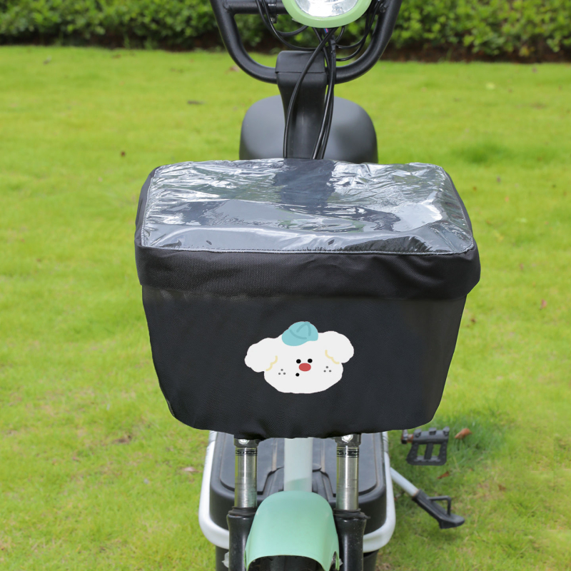 Κάλυμμα μπροστινού καλαθιού ηλεκτρικού οχήματος, αδιάβροχο, απλό σχέδιο