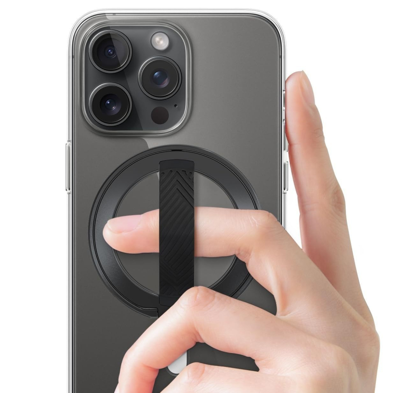 EWA MagOne suport inel pentru telefon cu MagSafe – personalizabil, material: aliaj de aluminiu, silicon, magnet N52, greutate netă 25 g