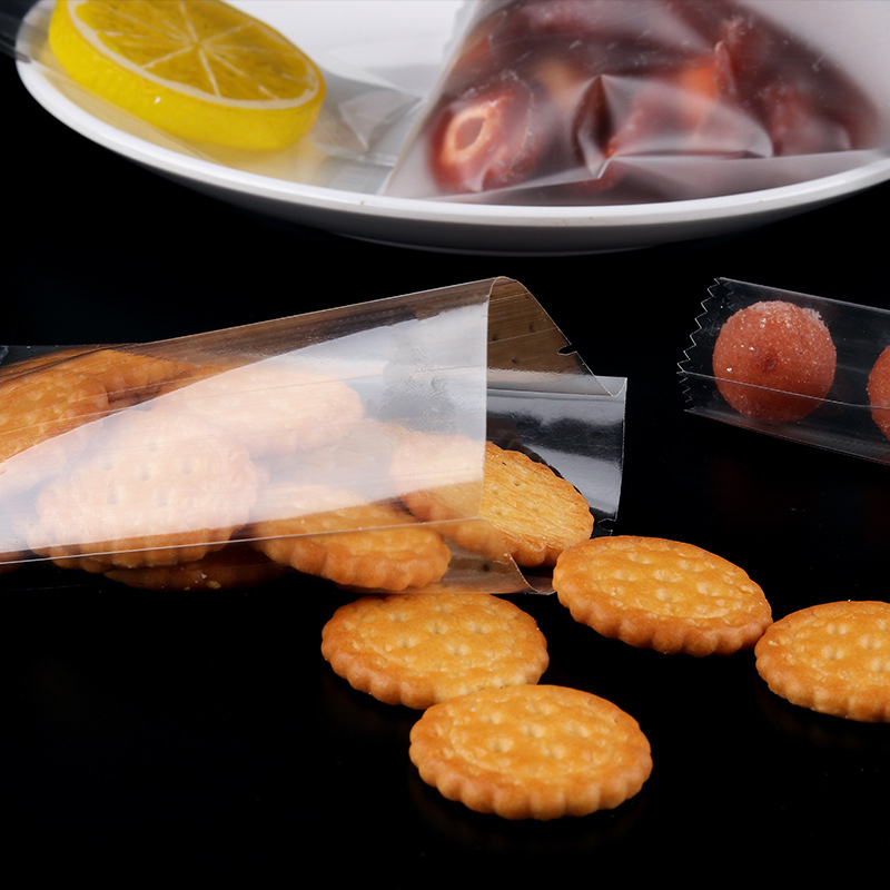 Διαφανής σακούλα συσκευασίας με μηχανικό σφράγισμα για μπισκότα, mooncakes και φακελάκια τσαγιού — Χρήση: Τσάντα κοσμημάτων; Μάρκα: Rongshang; Ημερήσια παραγωγή: 10.000; Άδεια παραγωγής: 1-3