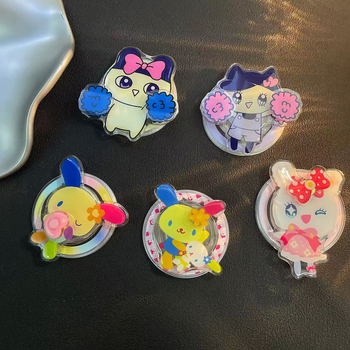 Magnetični nosač za telefon u karikaturalnom stilu Tamagotchi, plastična konstrukcija