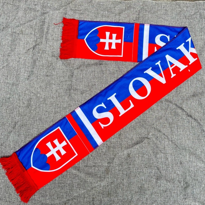 Nogometni navijački šal - Materijal: tanak pamuk; Prilagodba: Da; Otisnuto logo; Porijeklo: Guangzhou; Sport: Nogomet