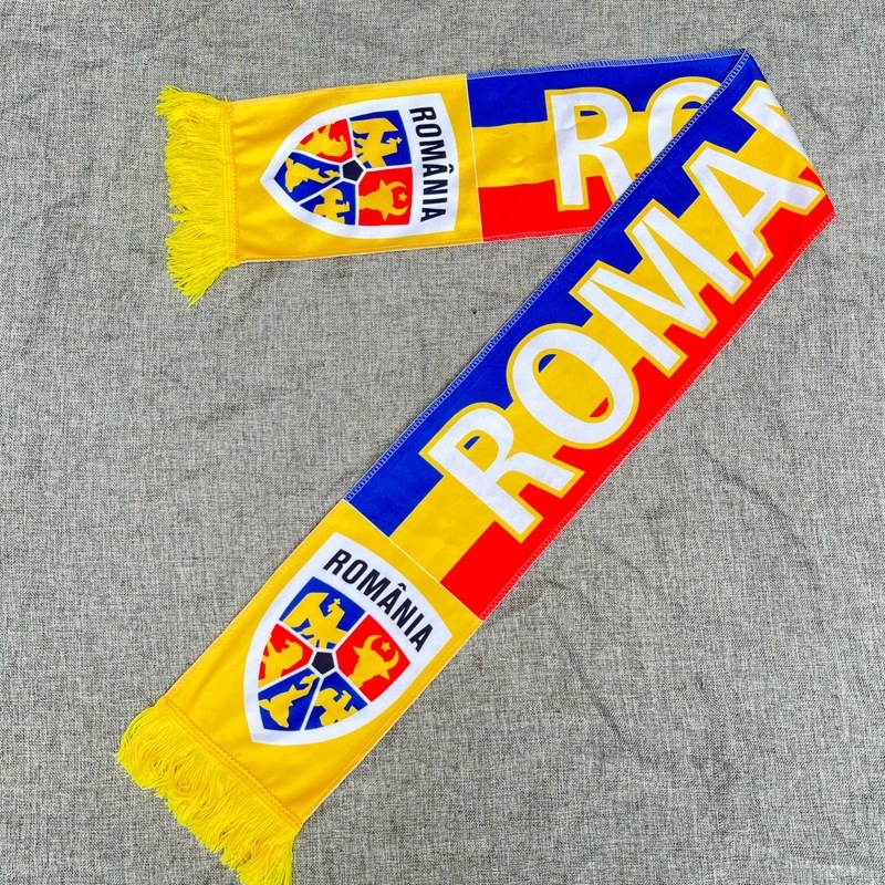 Nogometni navijački šal - Materijal: tanak pamuk; Prilagodba: Da; Otisnuto logo; Porijeklo: Guangzhou; Sport: Nogomet