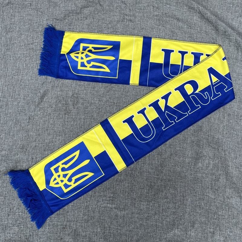 Nogometni navijački šal - Materijal: tanak pamuk; Prilagodba: Da; Otisnuto logo; Porijeklo: Guangzhou; Sport: Nogomet