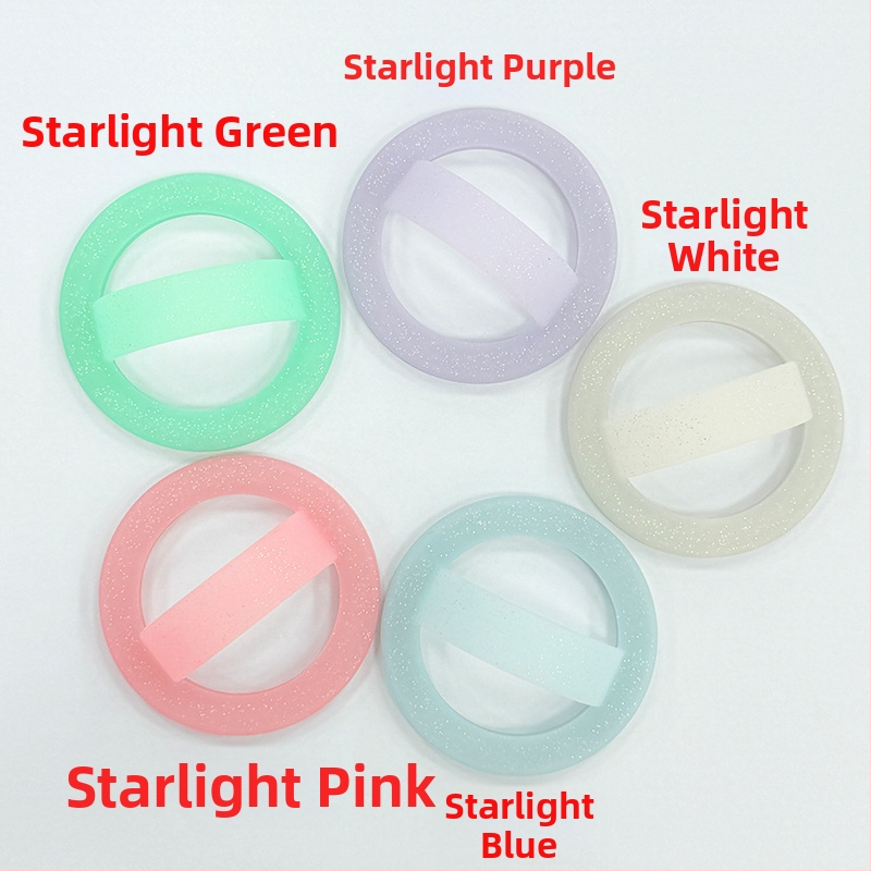 Mágneses Telefon Gyűrűtartó Szilikonból, Univerzális, Testreszabható