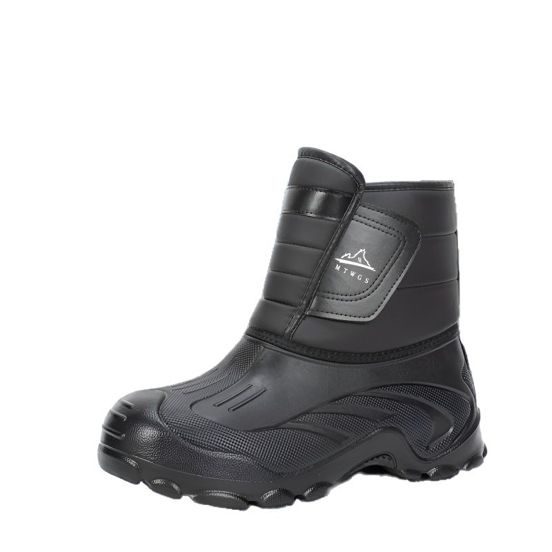 Čizme za snijeg s flis podstavom, vodootporne, protuklizne, PU gornji dio, EVA potplat (zima, unisex)