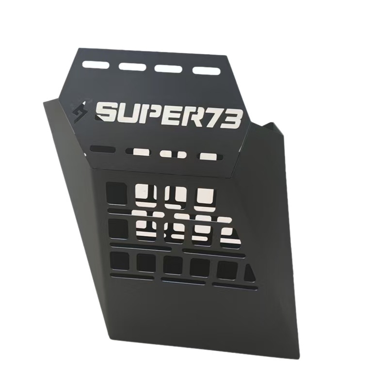 Κάλαθι ποδηλάτου ηλεκτρικού με κλειστό προστατευτικό τροχού, κατασκευή από σίδηρο, συμβατό με μοντέλα Super73 S1 S2 Y1 RX