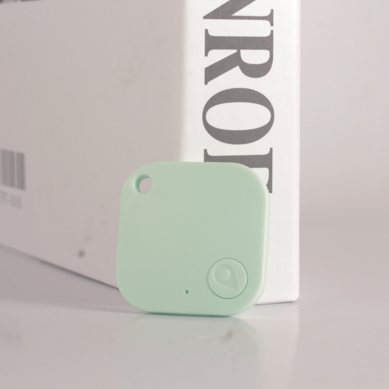 Pametan kvadratni Bluetooth tracker za prtljagu i ključeve - dvostrani alarm protiv gubitka, dvostruko traženje, pronalaženje gubitka (210mAh, doseg 25 m, ABS kućište, kompatibilan s Androidom i iOS-om)