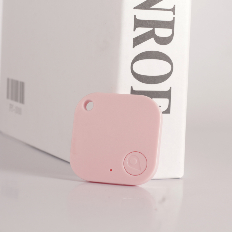 Pametan kvadratni Bluetooth tracker za prtljagu i ključeve - dvostrani alarm protiv gubitka, dvostruko traženje, pronalaženje gubitka (210mAh, doseg 25 m, ABS kućište, kompatibilan s Androidom i iOS-om)