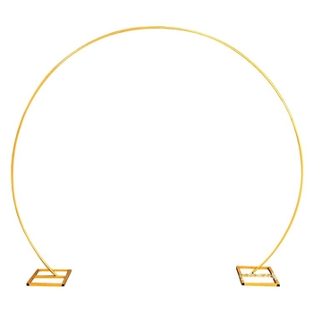 Vjenčani okrugli okvir pozadine, luk s cvjetovima trešnje, polukružni luk balona, željezni okvir