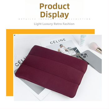 Makeup torba od neoprena, kubičnog oblika, višefunkcionalna, za putovanja i kozmetiku