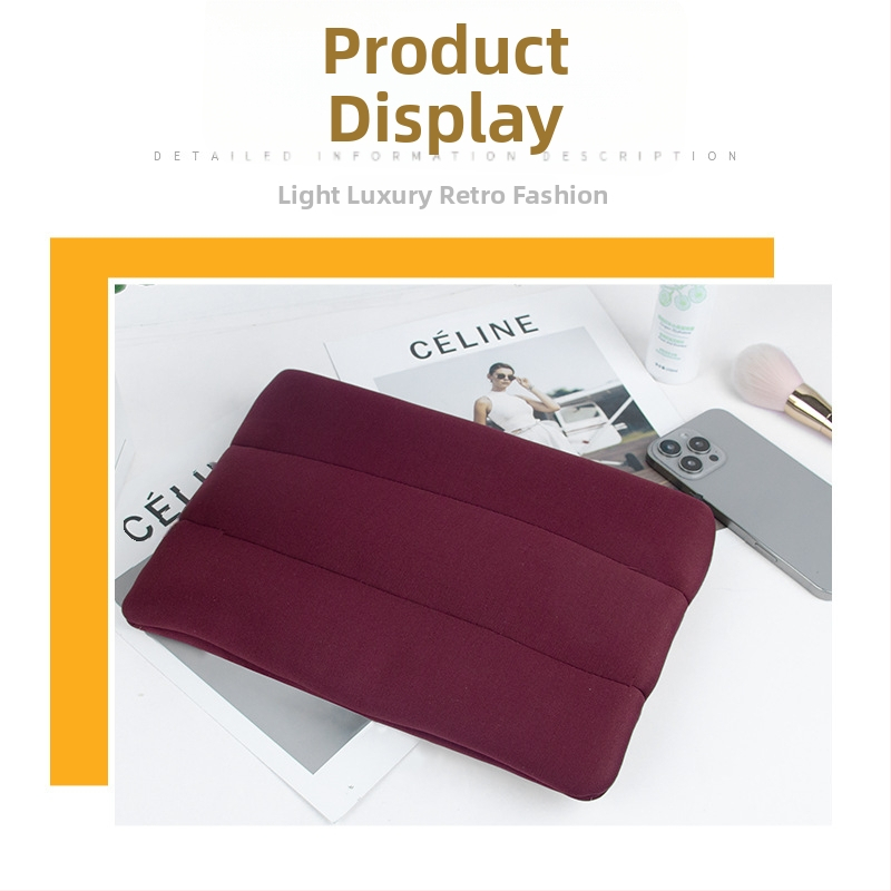 Makeup torba od neoprena, kubičnog oblika, višefunkcionalna, za putovanja i kozmetiku