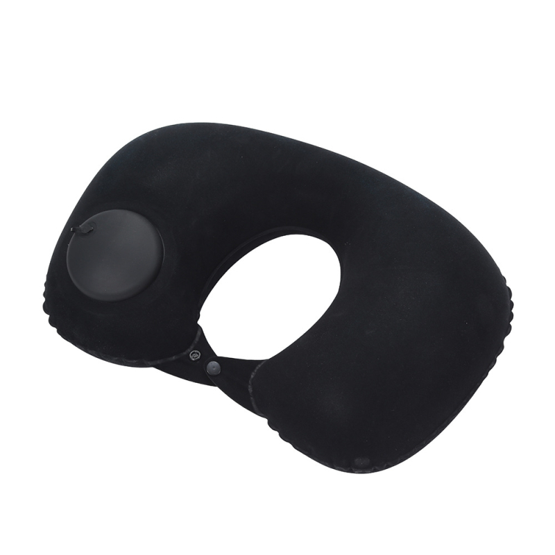 U-oblikovani napuhivački jastuk za putovanja, PVC, debljina 20 mm, težina 100 g, model: U-oblik, stil: moderni minimalizam