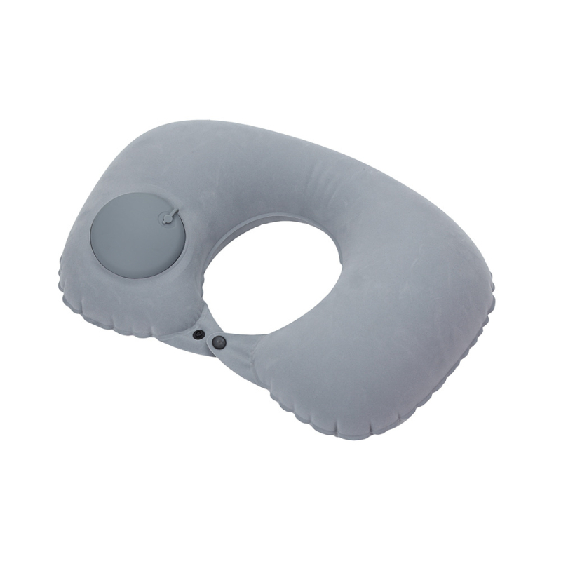 U-oblikovani napuhivački jastuk za putovanja, PVC, debljina 20 mm, težina 100 g, model: U-oblik, stil: moderni minimalizam