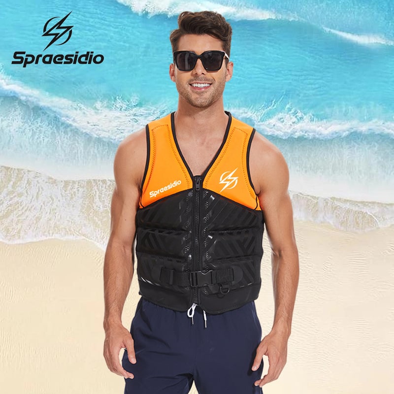 Spraesidio Спасителен жилет за възрастни и деца, висока плавучност за лодки и водни дейности, модел L094-L095-L096-L097