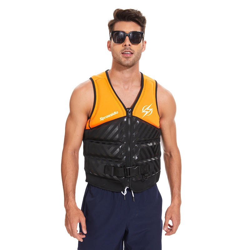 Spraesidio Спасителен жилет за възрастни и деца, висока плавучност за лодки и водни дейности, модел L094-L095-L096-L097