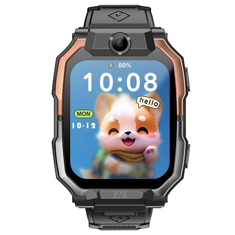 AS08H Έξυπνο παιδικό ρολόι-τηλέφωνο με 4G, βιντεοκλήσεις, τοποθεσία GPS, κάμερα 1.3MP