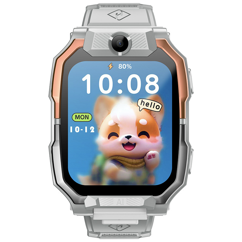 AS08H Έξυπνο παιδικό ρολόι-τηλέφωνο με 4G, βιντεοκλήσεις, τοποθεσία GPS, κάμερα 1.3MP