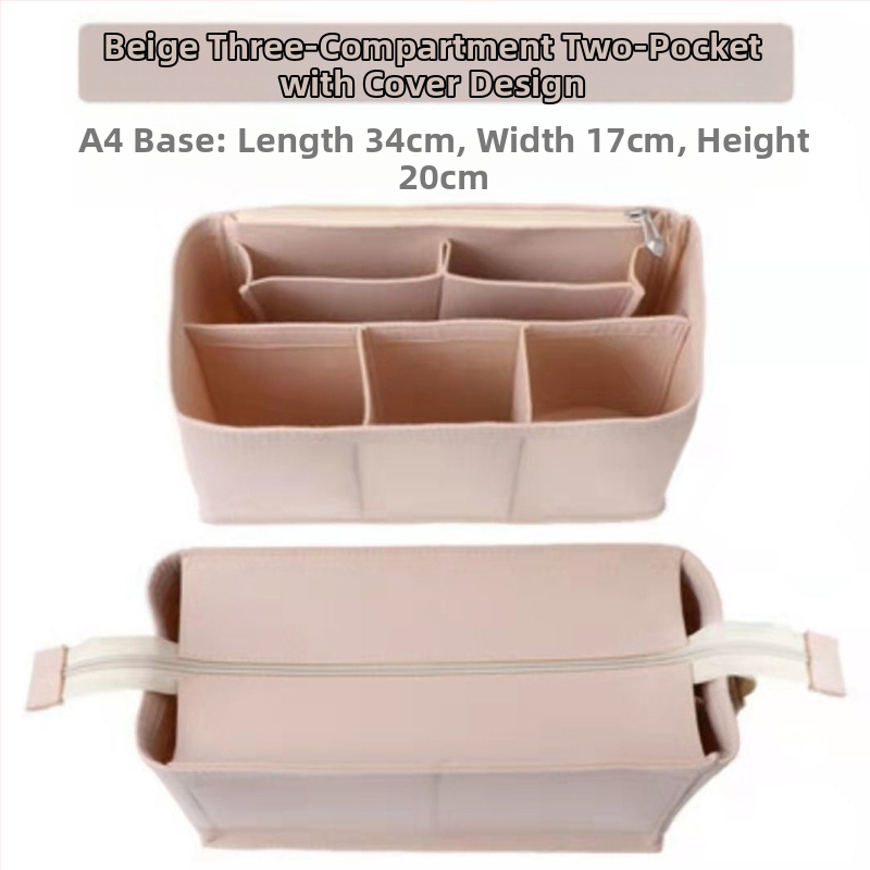 Unutarnja torbica-organizator za Muji platnenu torbu – sklopiva, japanskog stila, za garderobu, za donje rublje