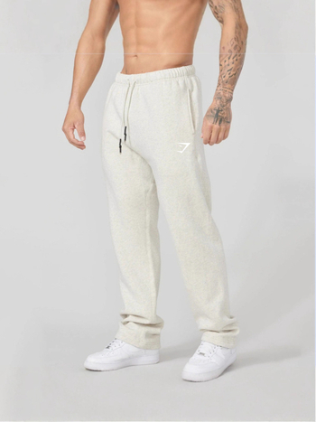 Pantaloni sport pentru bărbați, croială slim, imprimeu, talie medie, închidere cu șnur, 95% poliester