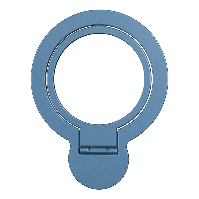 Univerzalni metalni držač za telefon s magnetskim prstenom i ljepilnim držačem; sklapanja podrška; prilagodba; opći stil