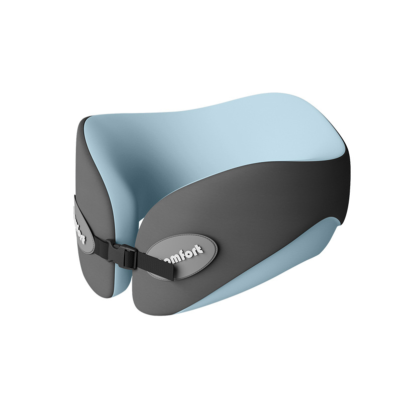 Μαξιλάρι λαιμού U-σχήματος για ταξίδια με αφρού μνήμης (Υλικό γέμισης: μνήμης αφρού; Υλικό καλύμματος: χημική ίνα; Στυλ: μοντέρνα απλότητα; Τύπος μαξιλαριού: U-σχήματος για ταξίδια; Βάρος: ≤0,5 kg)