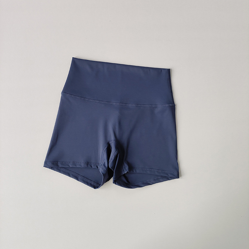 Ženske sportske kratke hlače srednjeg struka, uski kroj, brzo sušeće, 75% spandex, bez podstave