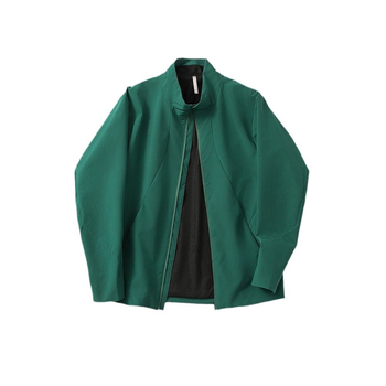 Geacă softshell pentru bărbați — poliester, culoare solidă, primăvară, mâneci lungi